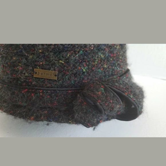 Retro Women's Betmar Ella Cloche Bucket Hat Wool - Picture 4 of 8